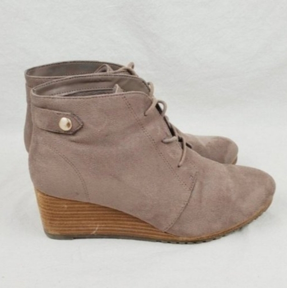 Dr. Scholl's continue lace up ankle bootie size 7.5 - Picture 1 of 12